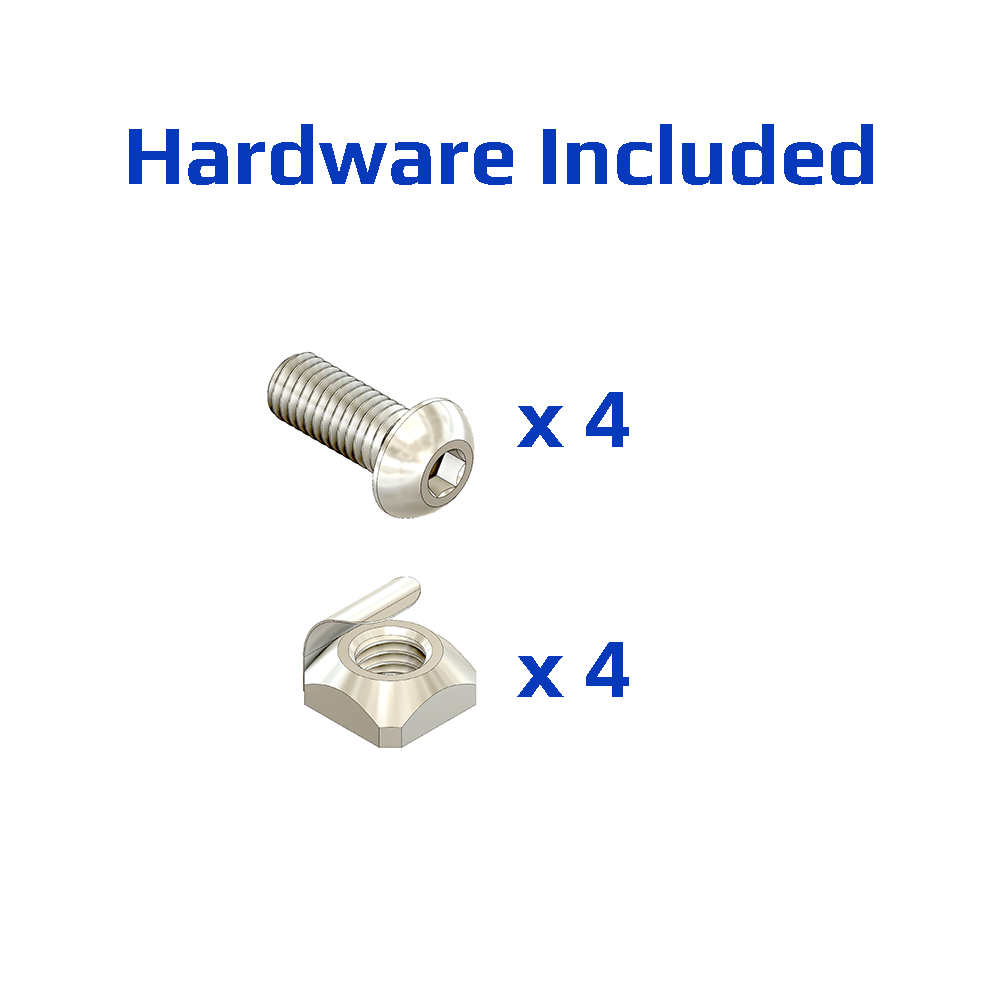 44-030-3 MODULAR SOLUTIONS PROFILE<br>30 SERIES CONNECTING FLANGE W/ HARDWARE